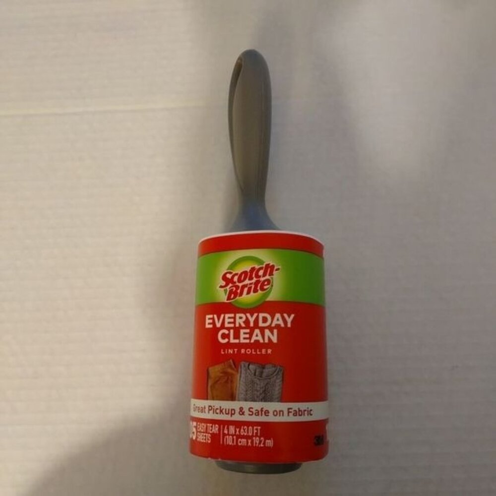 SCOTCH-BRITE EVERYDAY CLEAN LINT ROLLER-NEW-105 EASY TEAR SHEETS